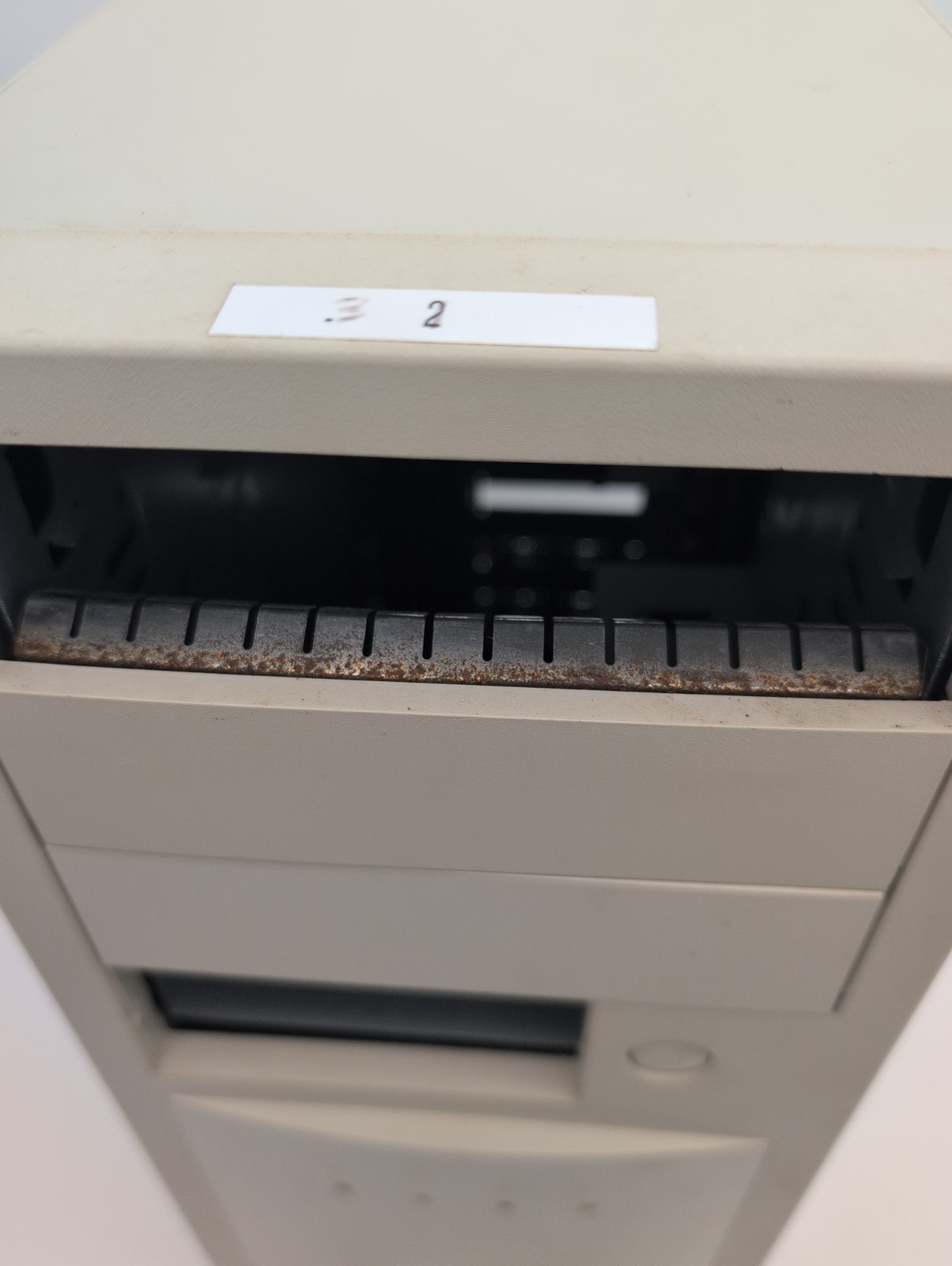 Vintage Windows 95/NT “Basics” Mostly Empty Computer Tower Read Description