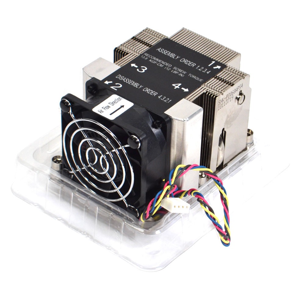 NEW Supermicro SNK-P0068APS4 2U Active CPU Cooler & Heat Sink LGA3647-0 Narrow