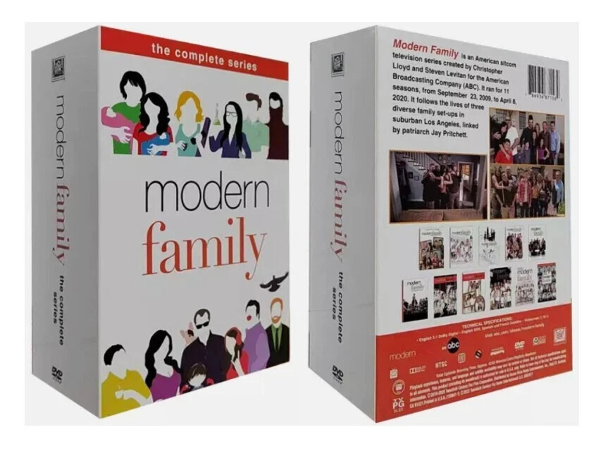 Modern Family Complete Series Season 1-11 (DVD,34-Disc Box Set ) Free delivery**
