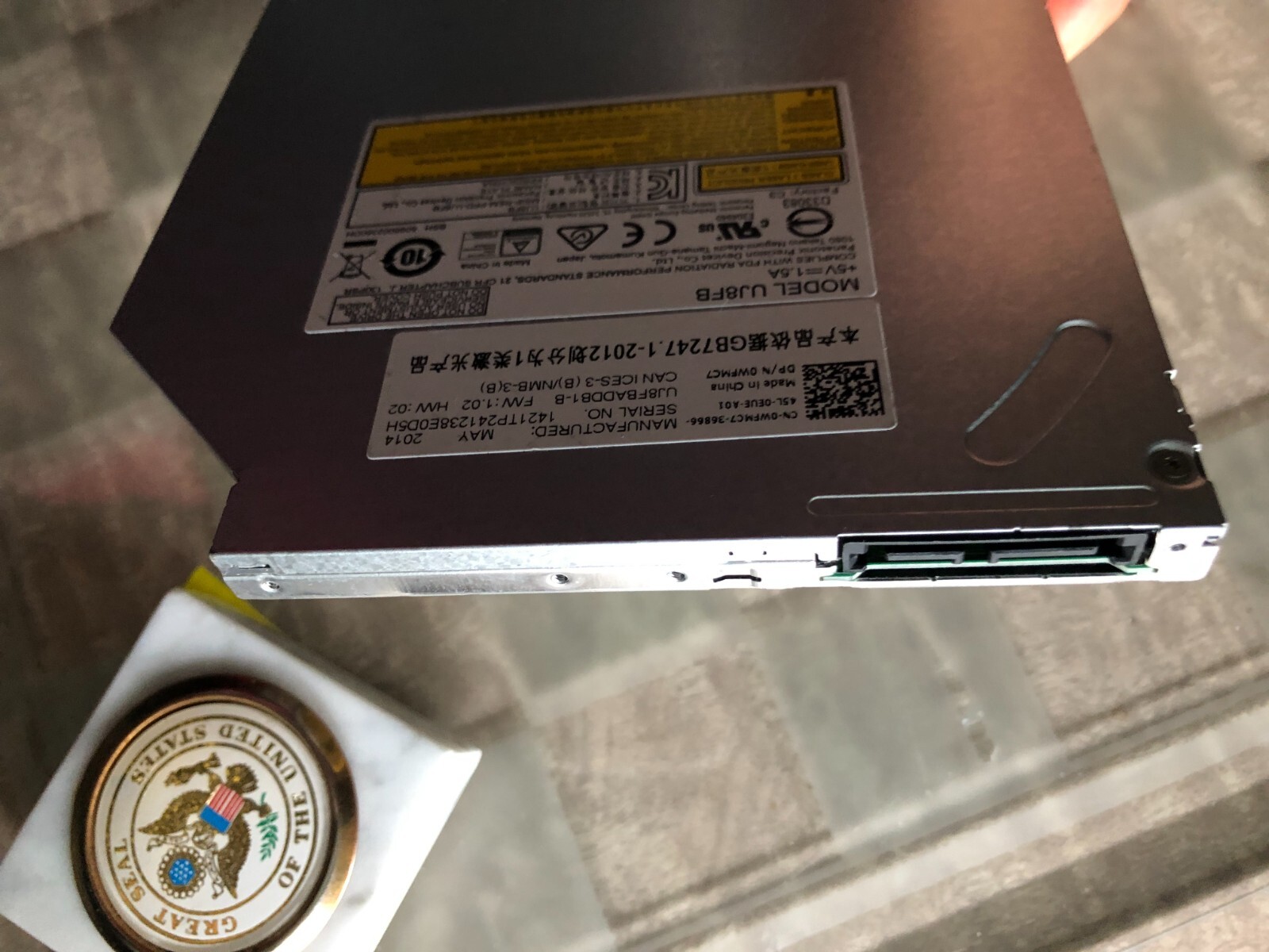 Lenovo T730 C260 C560 G50-45 Z50-70 SATA CD/DVD Writer Burner UJ8FB