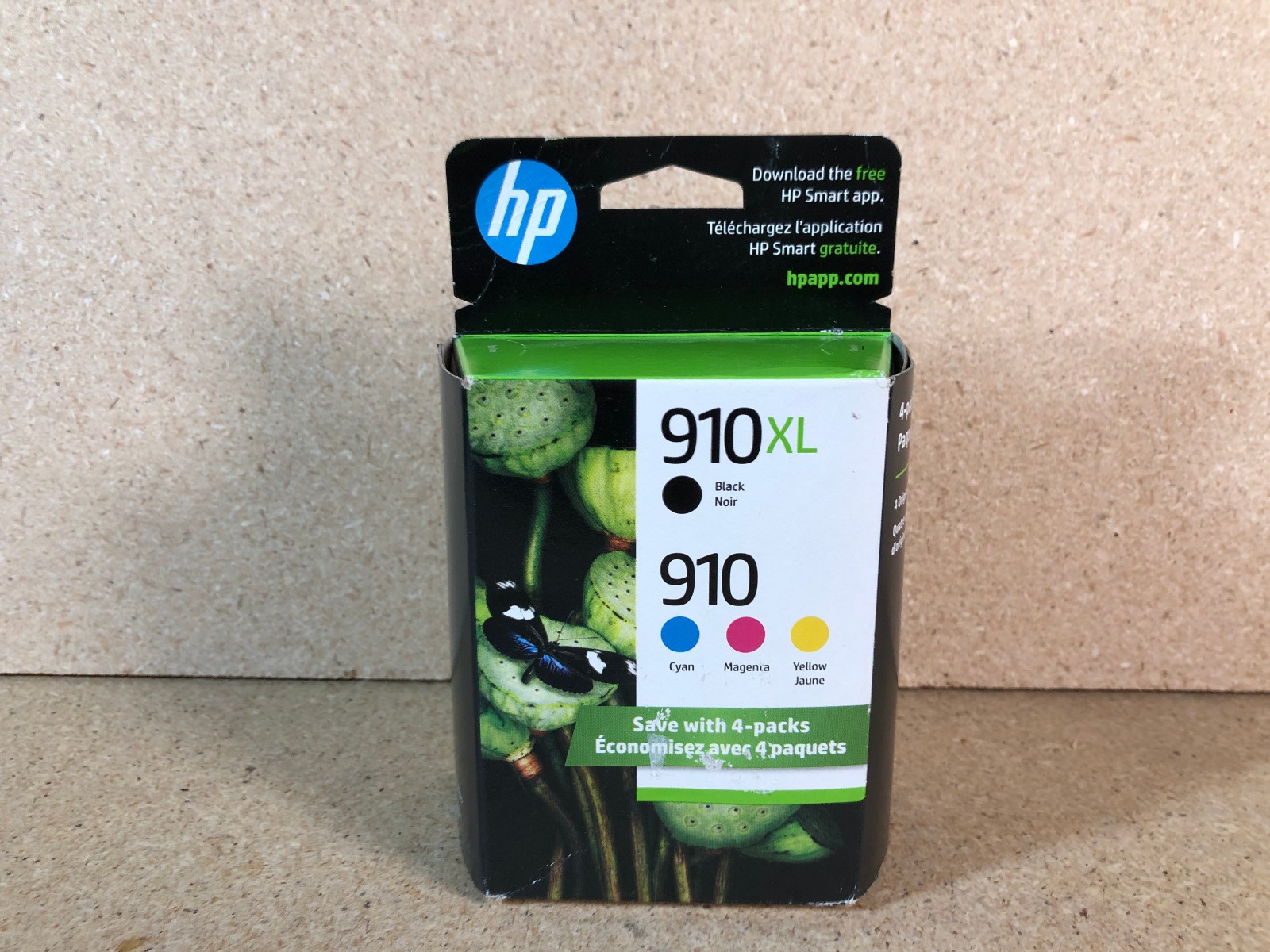 HP 3JB41AN 910XL/910 Ink Cartidges – Black/Cyan/Magenta/Yellow EXP 05/27