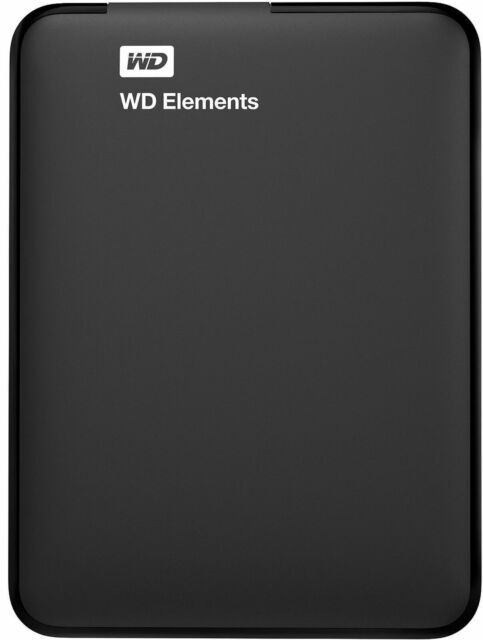 Western Digital Elements Portable 4TB,External,2.5 inch (WDBU6Y0040BBKWESN) Hard