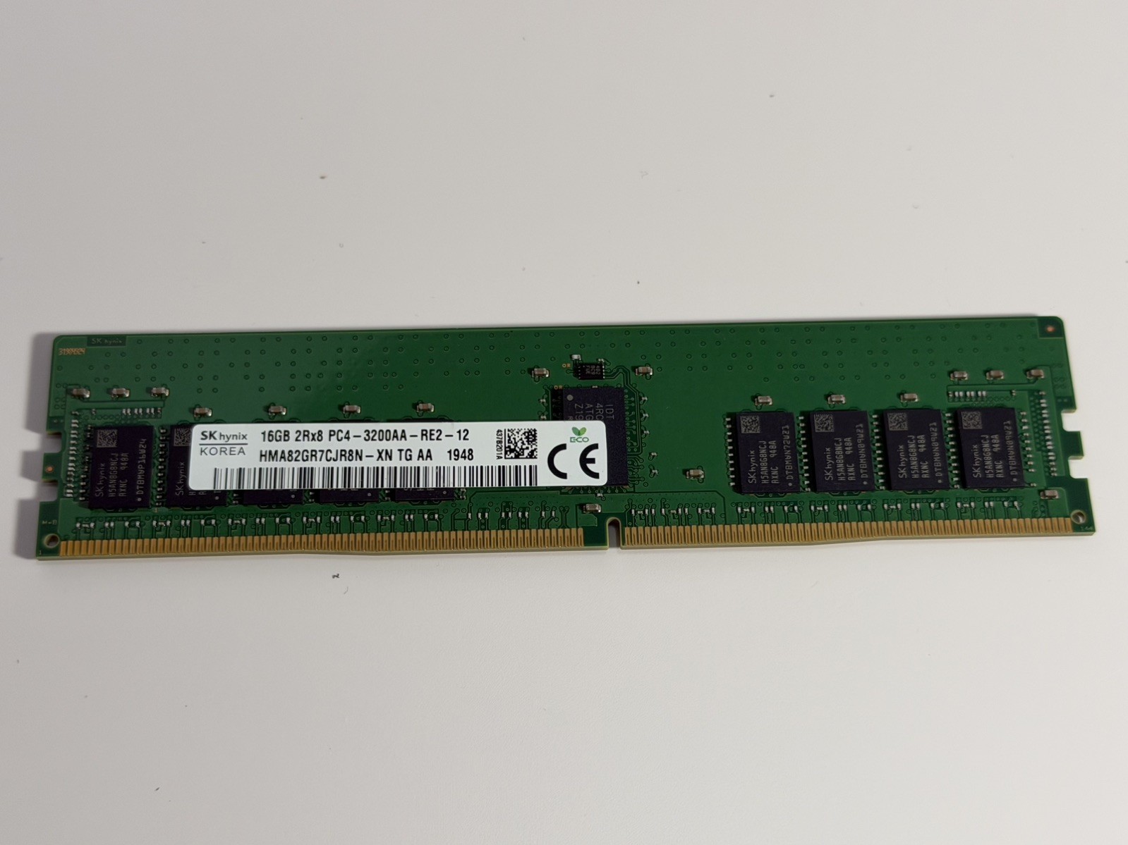 16GB Server Ram – 2Rx8 PC4-3200AA ECC – SK Hynix