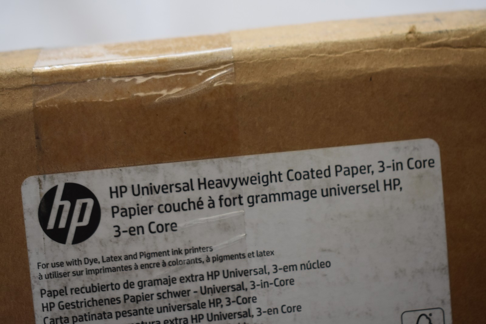 HP Universal Heavyweight Coated Paper 9″ Core 36″ x 200 ft Paper Roll D9R44B