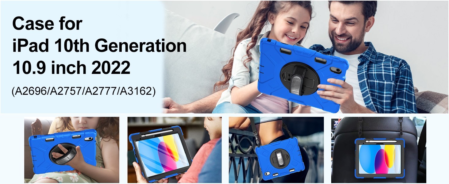 Heavy Duty Shockproof Case For iPad 10th Gen 10.9 in / 11th Gen 2025 (A16) 11 in