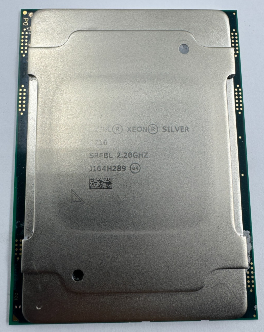 LOT OF (5) Intel Xeon Silver 4210 2.2GHz 10 Core 13.75MB 85W 2nd Gen SRFBL