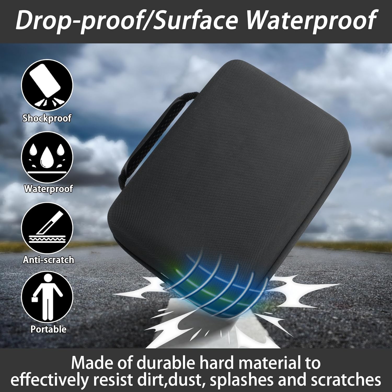 Stylish Compact Case for Liene M100/M200 Photo Printer – Dustproof & Protective