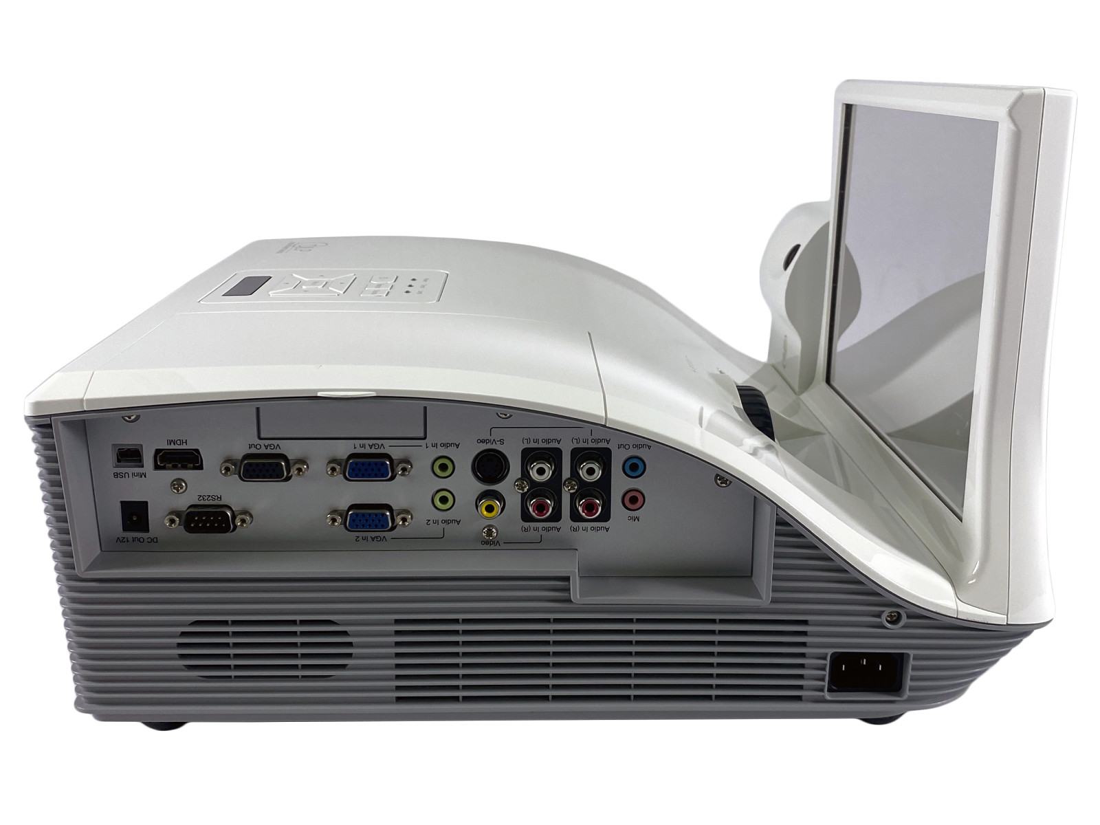 Mimio Projector 280 Ultra Short Throw DLP Projector 3D HD HDMI 350 Hours Used!