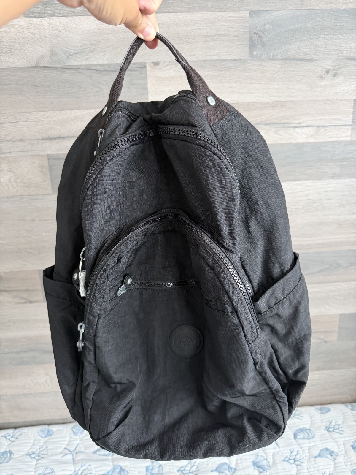 Kipling X2319 Black Seoul Large 16-17″ Water Resistant School Laptop Backpack