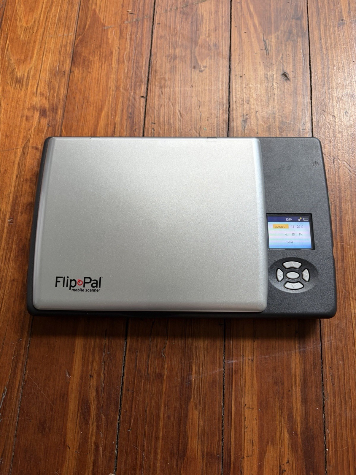 Flip-Pal 100C Portable Mobile Scanner w/ 2GB Mem / Manual / CD. No box. Tested.