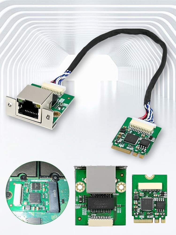 M.2 A+E 2.5GbE Intel I226-V Ethernet NIC Card Multi-Gig 2.5G/1G/100M NGFF 2230