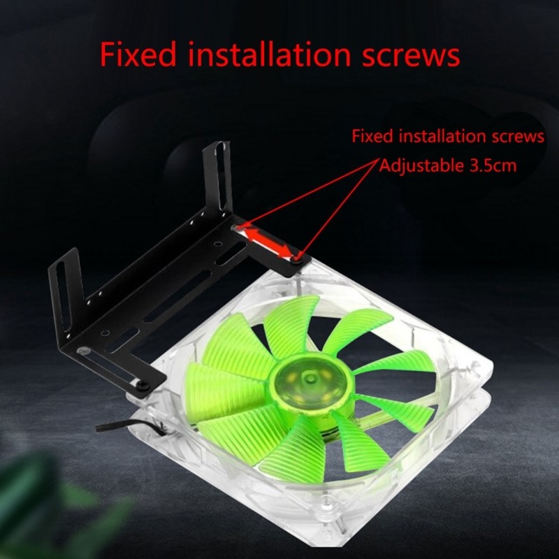Convenient Bracket 9cm 8cm 12cm Cooling Fan Computer Radiators Stand for Memory