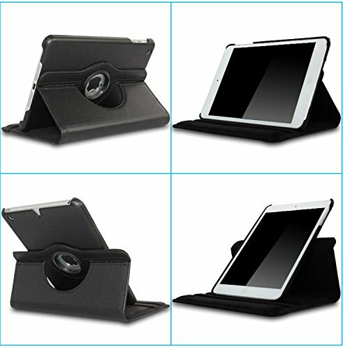 360 Rotating Leather Folio Case Cover Stand for iPad 2 3 4 Mini 4 5 Air 9.7 10.2