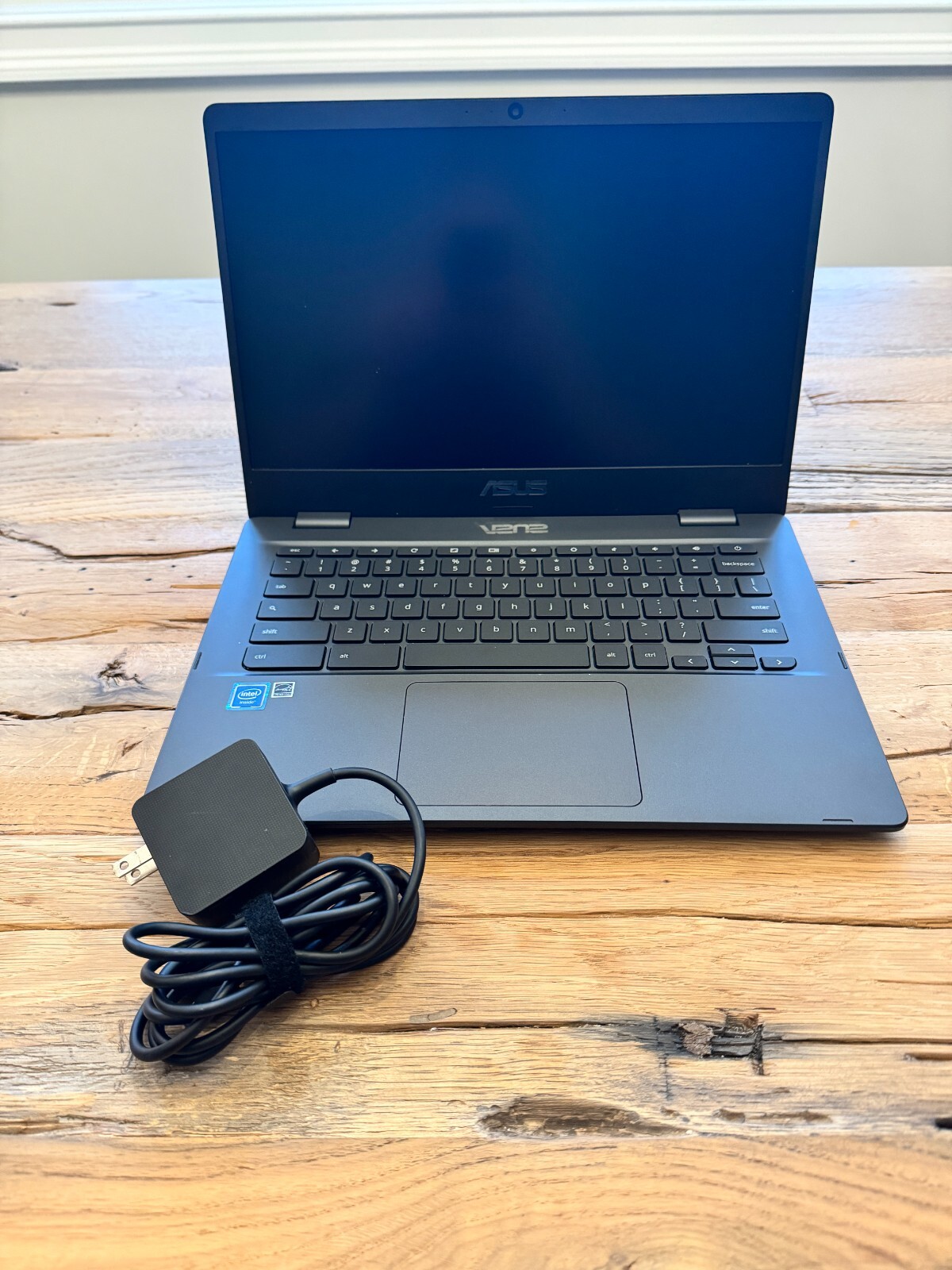 ASUS Intel Celeron N3350 4GB Memory 32GB eMMC 14-Inch Chromebook Slate Black