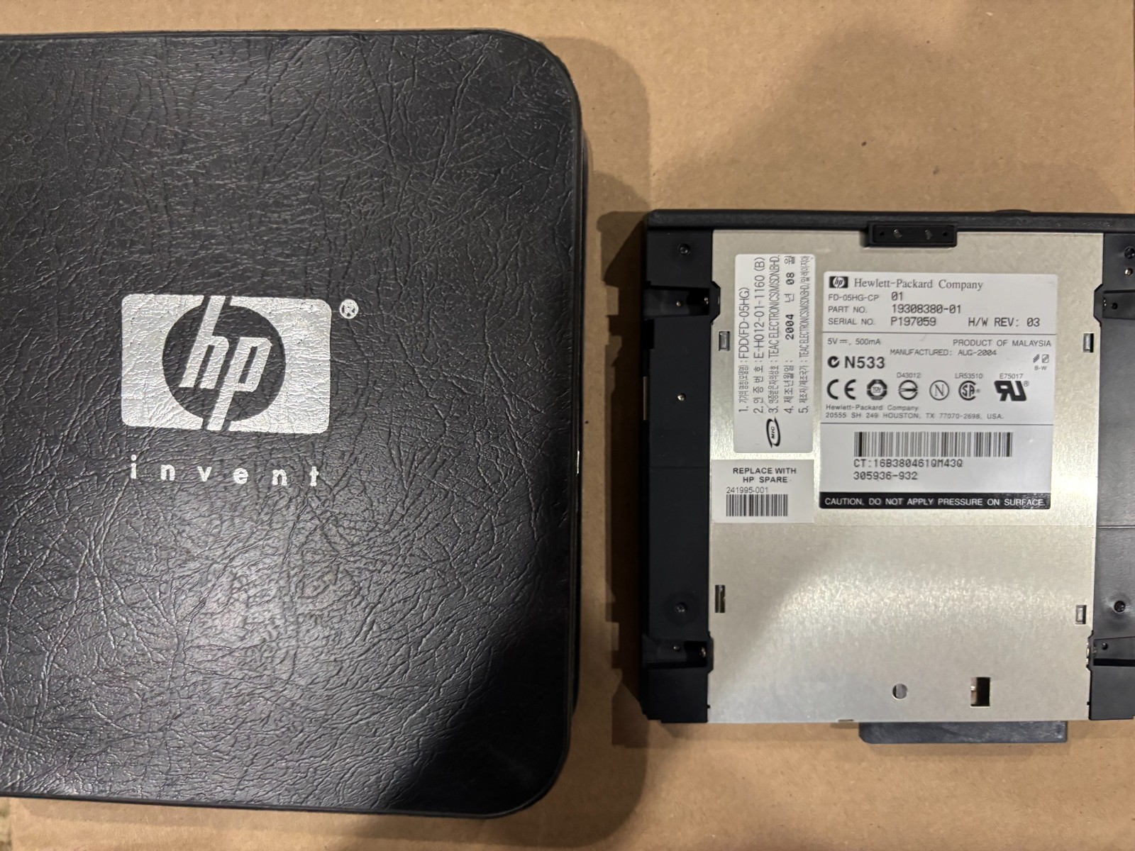 HP Internal Floppy Disk Drive internal laptop NEW