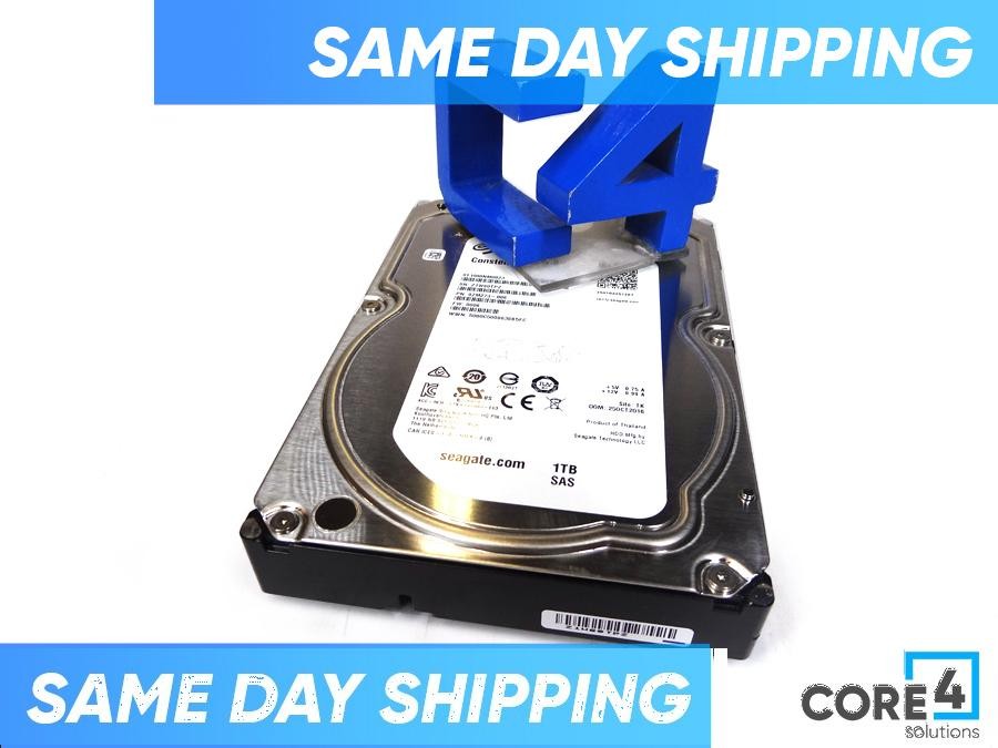 SEAGATE ST1000NM0023 1TB 7.2K –SAS– 6GBPS 3.5 HDD *Read Description*