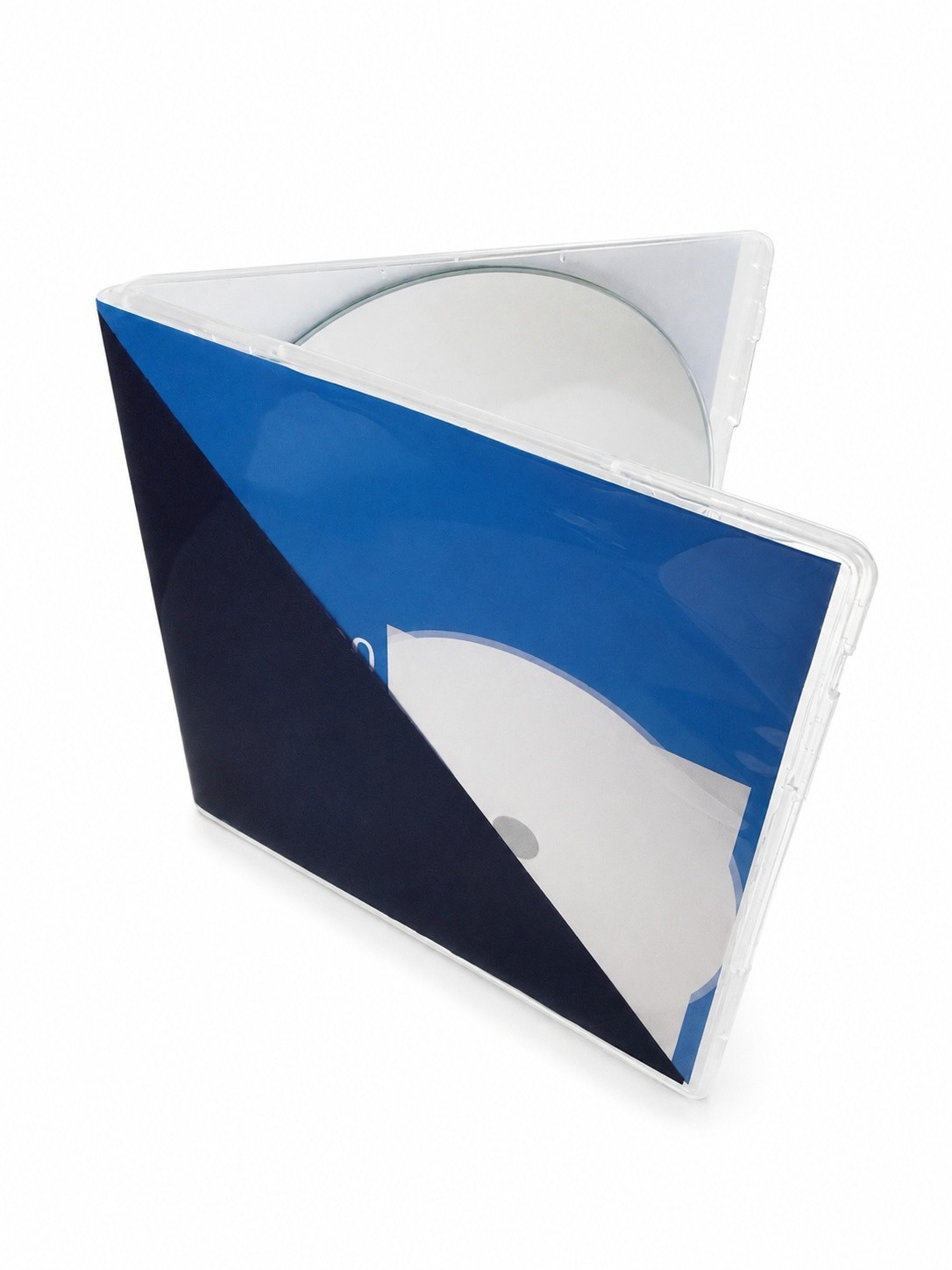 Slim CD DVD Case 5.2mm Clear PP Poly Plastic w Cover Art Sleeve Single Disc LOT