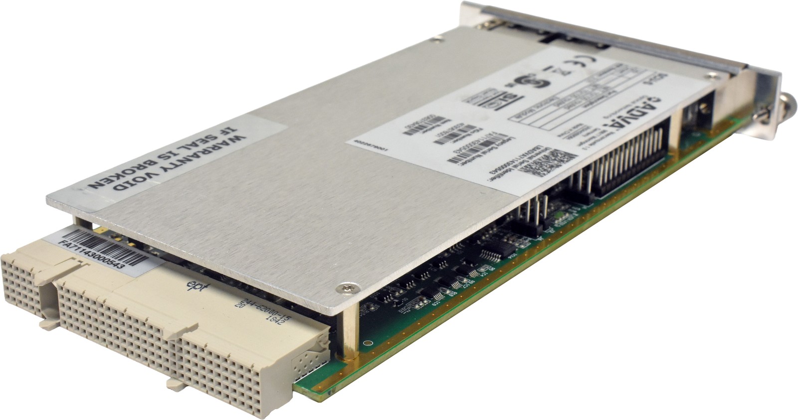 ADVA SCU-S 0063708430 Dual Port RJ-45 NIC for FSP 3000R7