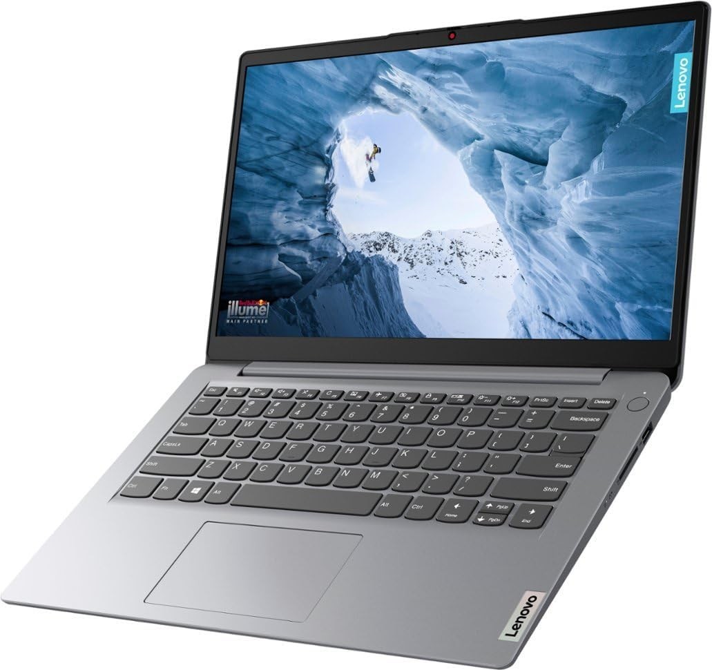 Lenovo Ideapad 1 14″ Student Laptop, 1.1~2.8 GHz Celeron N4020, 4GB RAM – 64eMMC