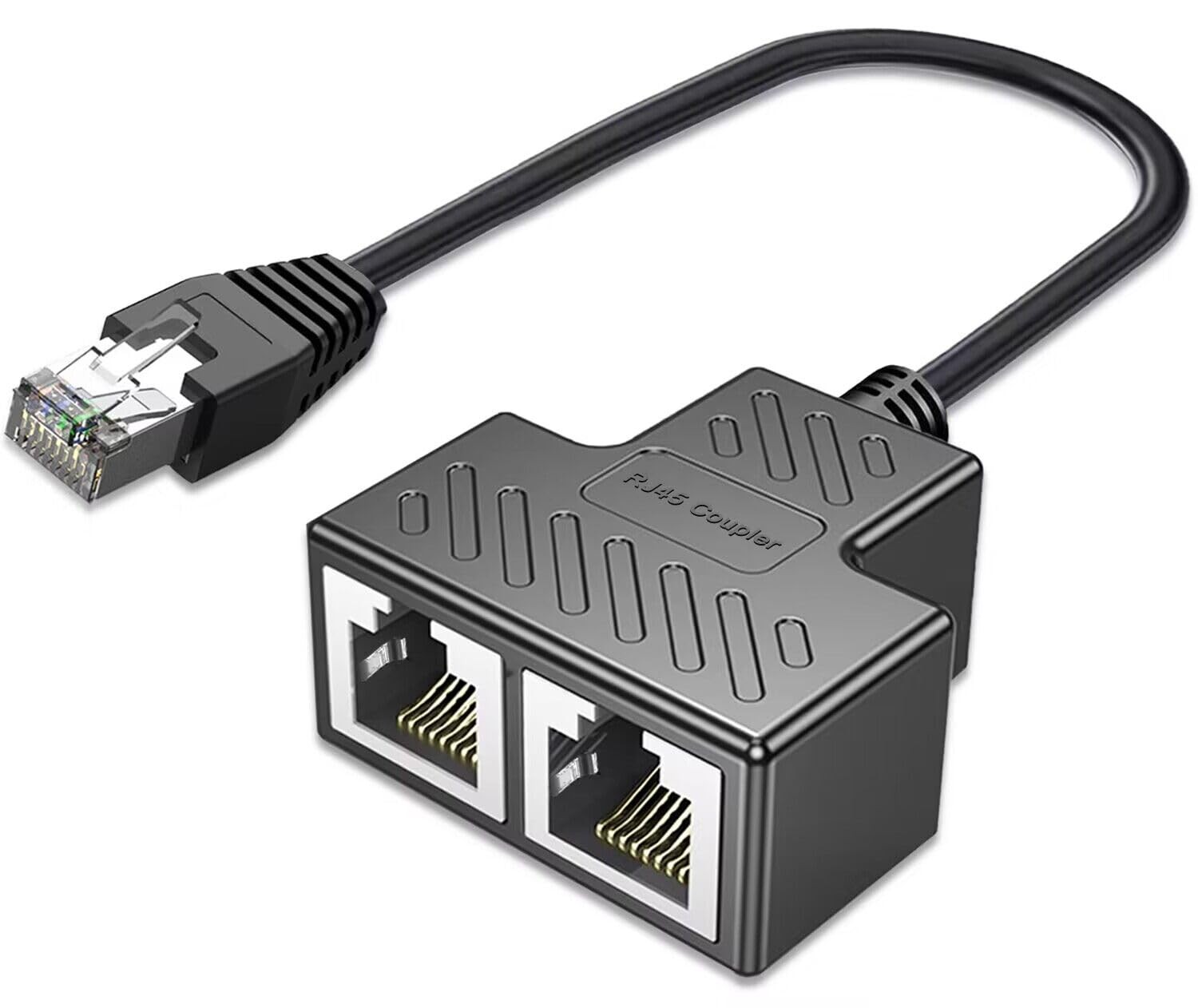 Ethernet Splitter 1 To 2 Rj45 Network Splitter Starlink Ethernet Adapter Lan Int