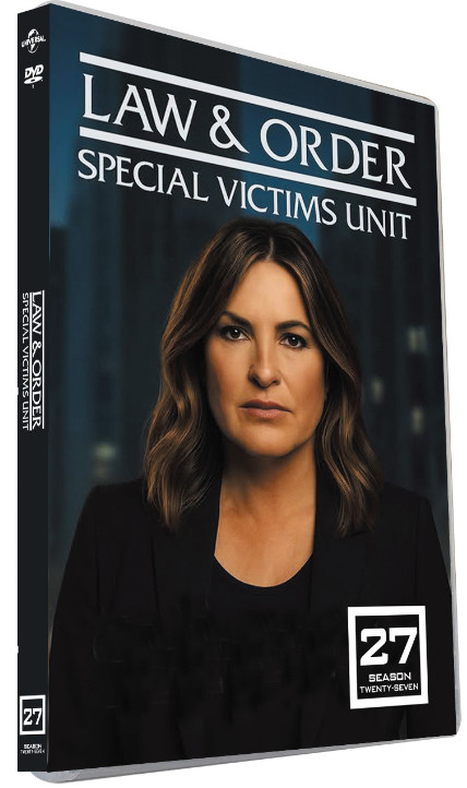 Law & Order: Special Victims Unit Season 27 DVD- 5-Disc new Box Set-NEW