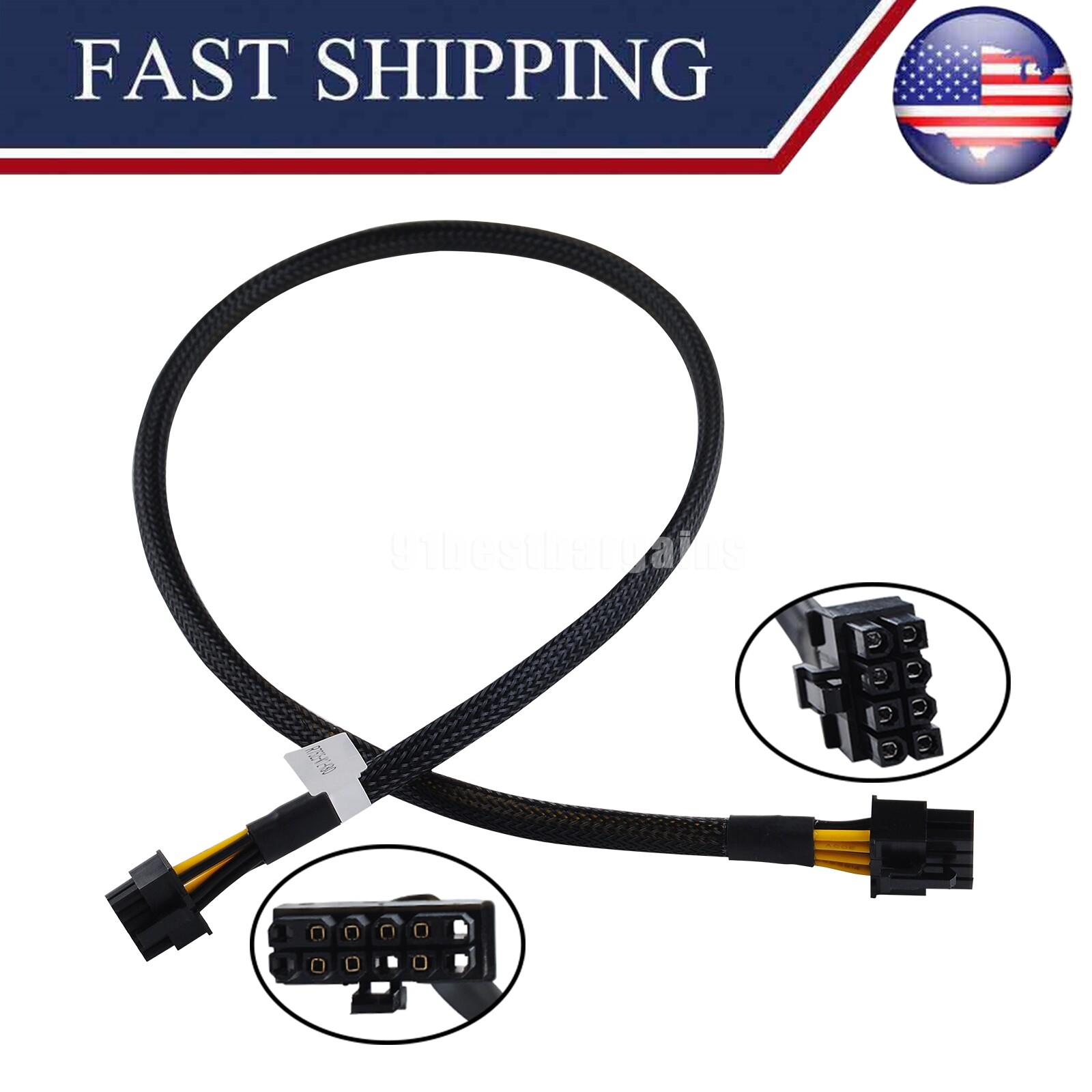 Mini 12pin Power Cable for R7525 to 8pin GPU Nvidia K80 M40 M60 P40 P100