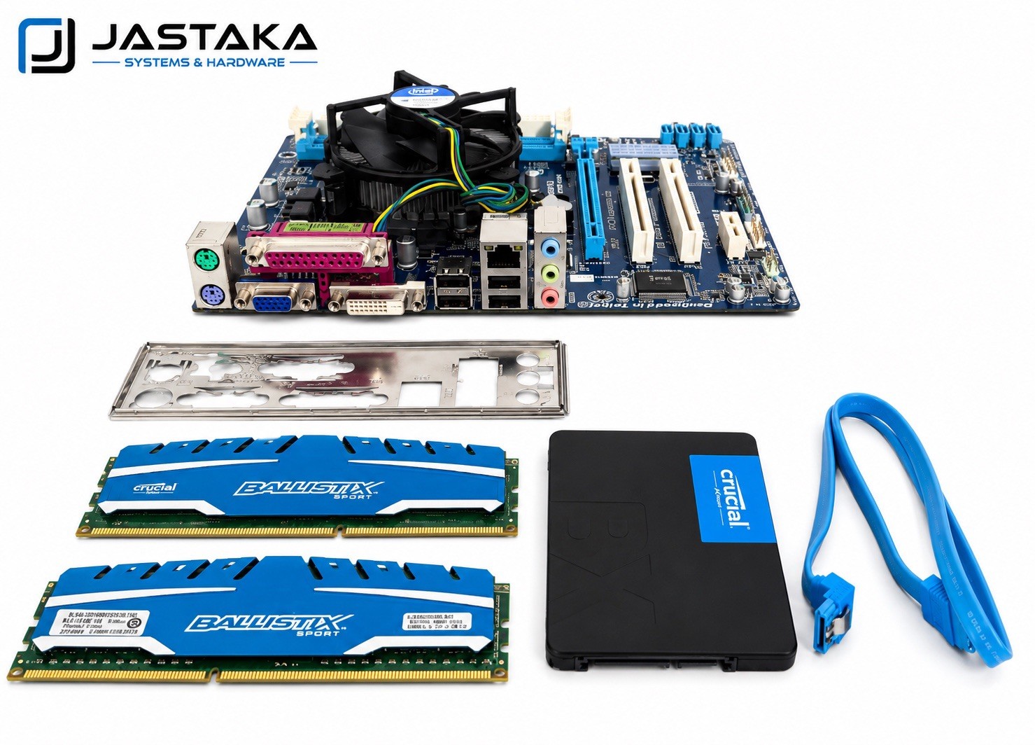Gigabyte H61 i5-3330 8GB DDR3 1333MHz 240GB Crucial SSD Motherboard Combo
