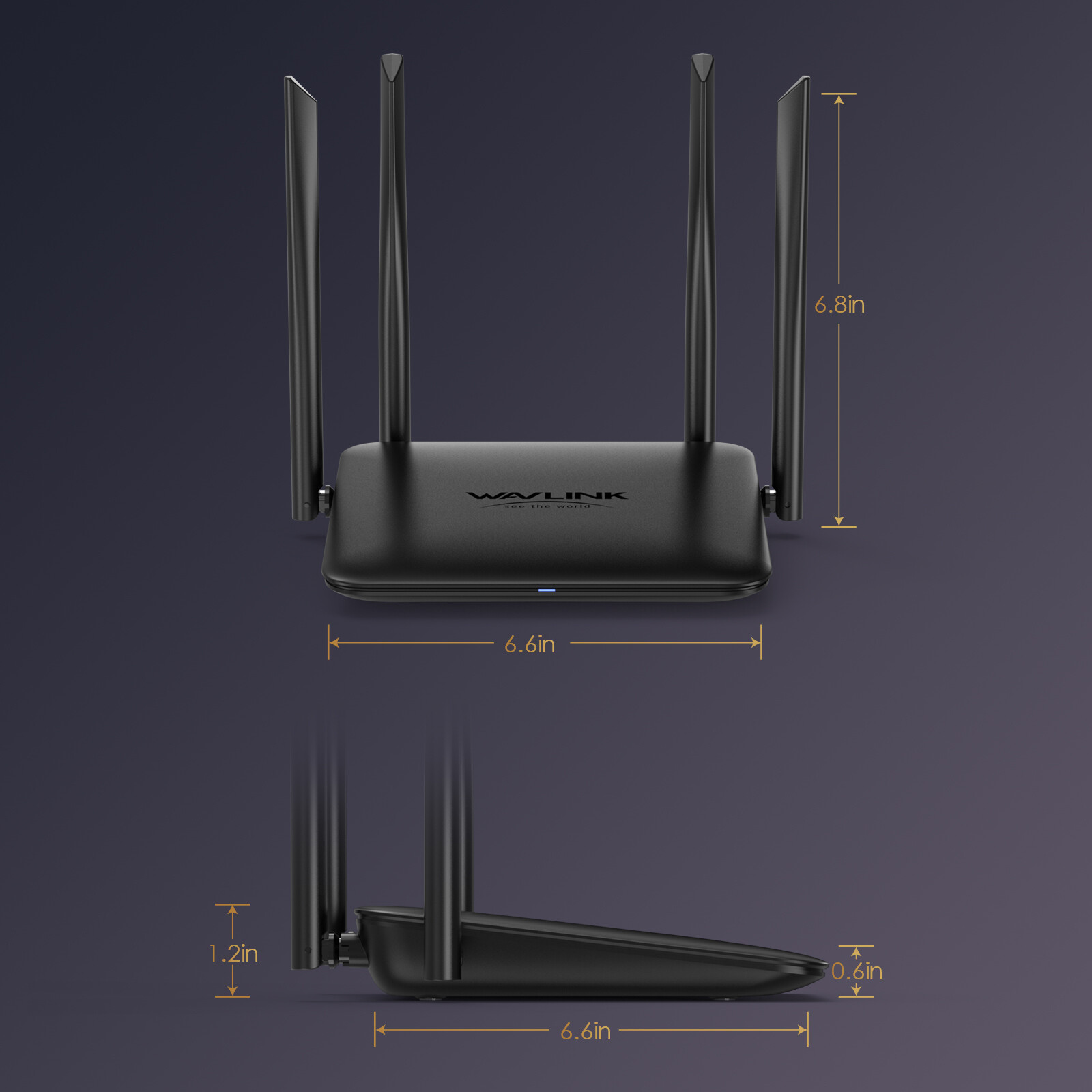 WAVLINK WIFI 7 Gaming ROUTER 51000Mbps 3600Mbps Wireless Router Mesh Repeater