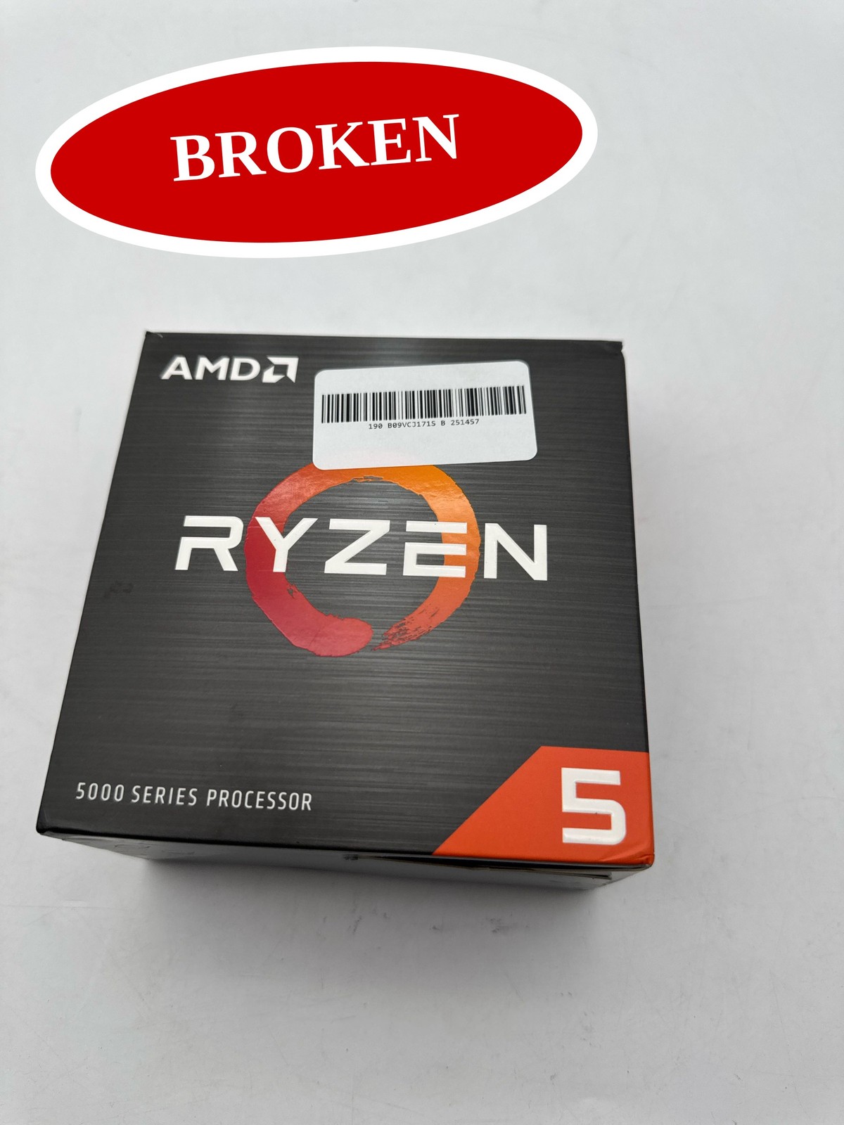 (BROKEN) AMD Wraith Stealth Cooler for Ryzen 5 5000 Socket AM4