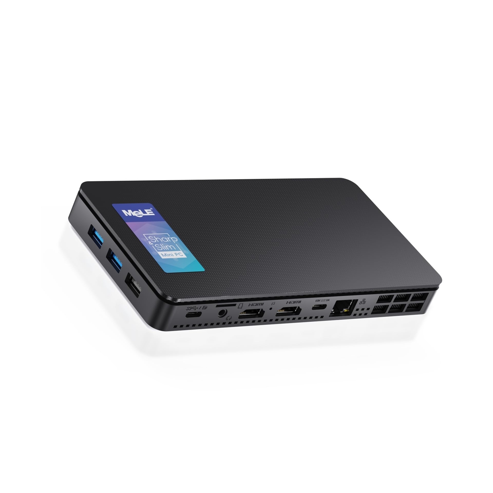 MeLE Overclock4C Mini PC, 12th Alder Lake-N100(up to 3.4GHz,4C/4T), 16GB DDR4…