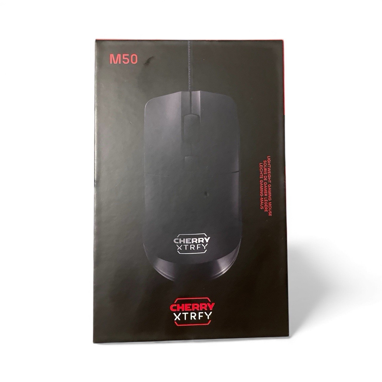 Cherry Xtrfy M50 Wired Gaming Mouse Black New In Sealed Box