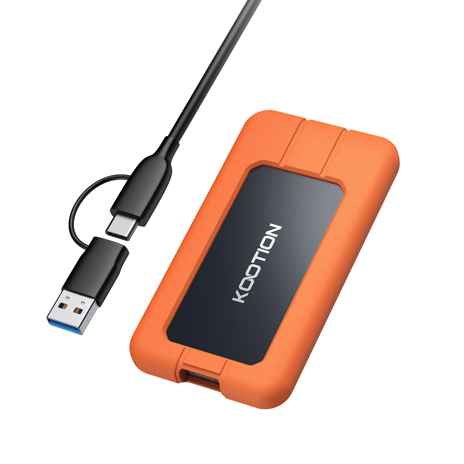 Kootion 1TB Portable SSD Up to 2000MB/s USB-C USB 3.2 Gen 2×2 External SSD High