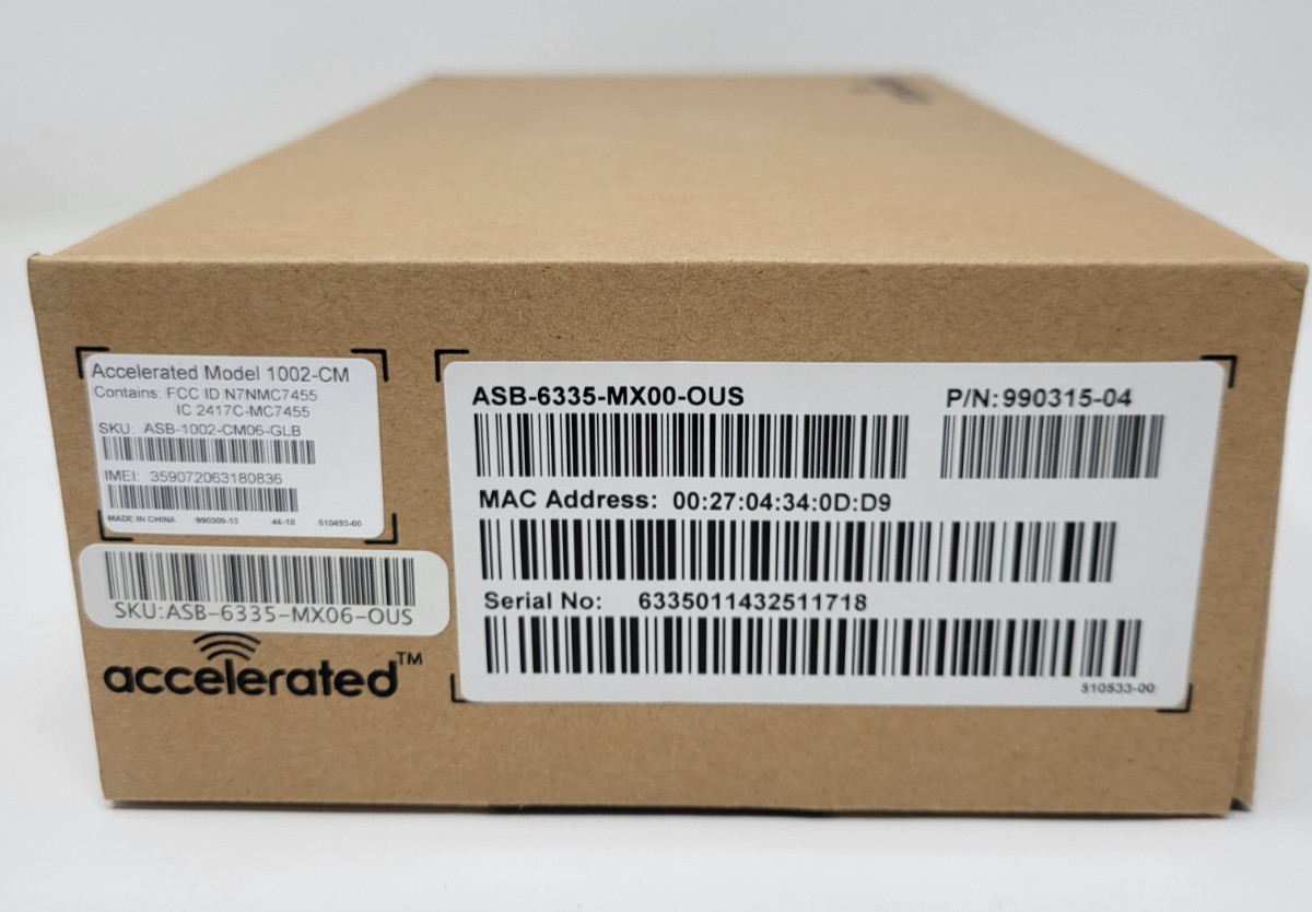 Lot of 19 ACCELERATED Model 1002-CM PN: 990315-04 Plug In LTE Modem