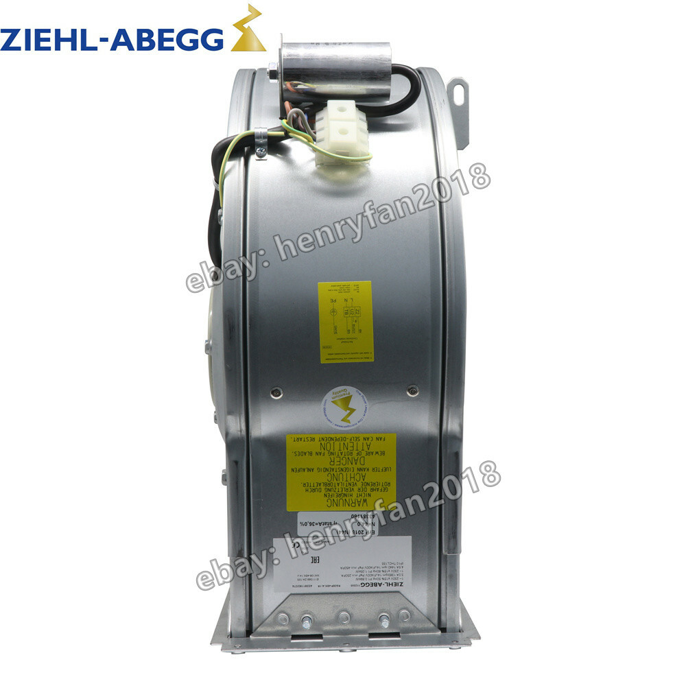 RG28P-4EK.4I.1R Ziehl-abegg Fan 0.69/1.05KW Siemens Inverter 6SL3362-0AG00-0AA1