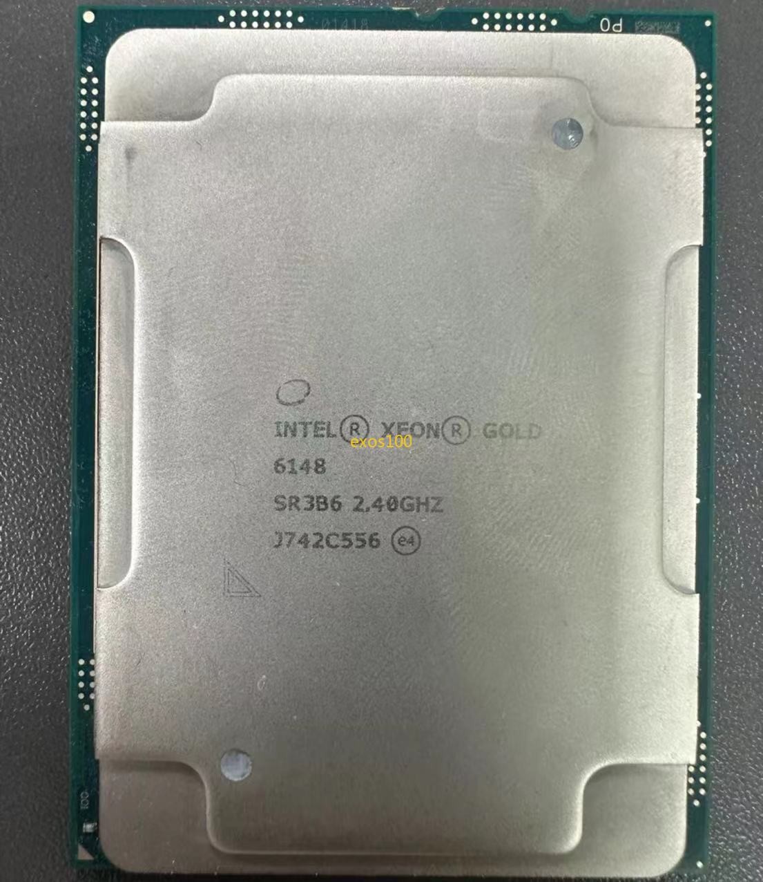 Intel Xeon Gold 6148 20-Core 2.40GHZ 27.5MB 150W SR3B6 CPU Processor Gold 6148