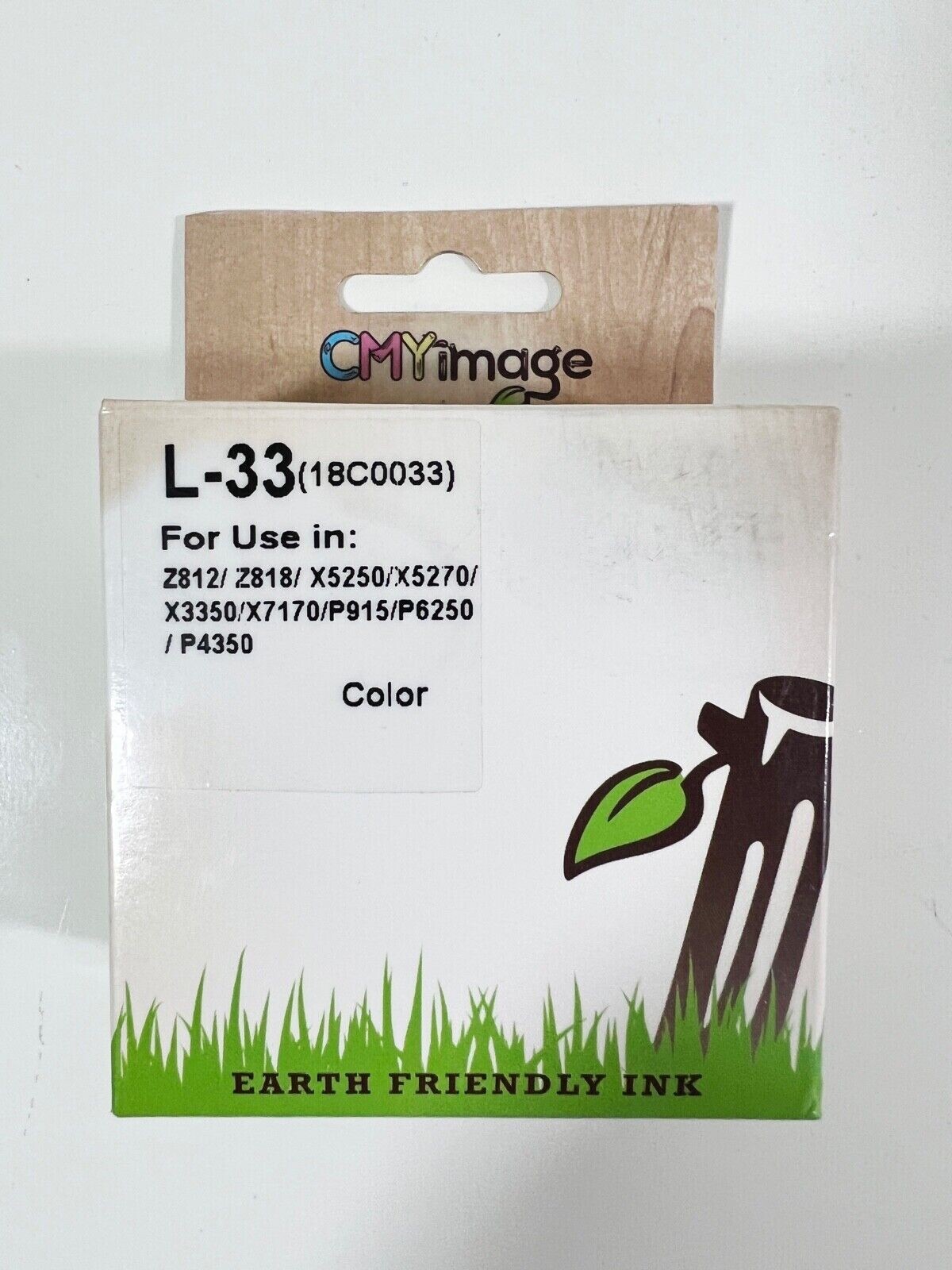CMY IMAGE COLOR ECO EARTH FRIENDLY INK CARTRIDGE L-33 (18C0033) NEW
