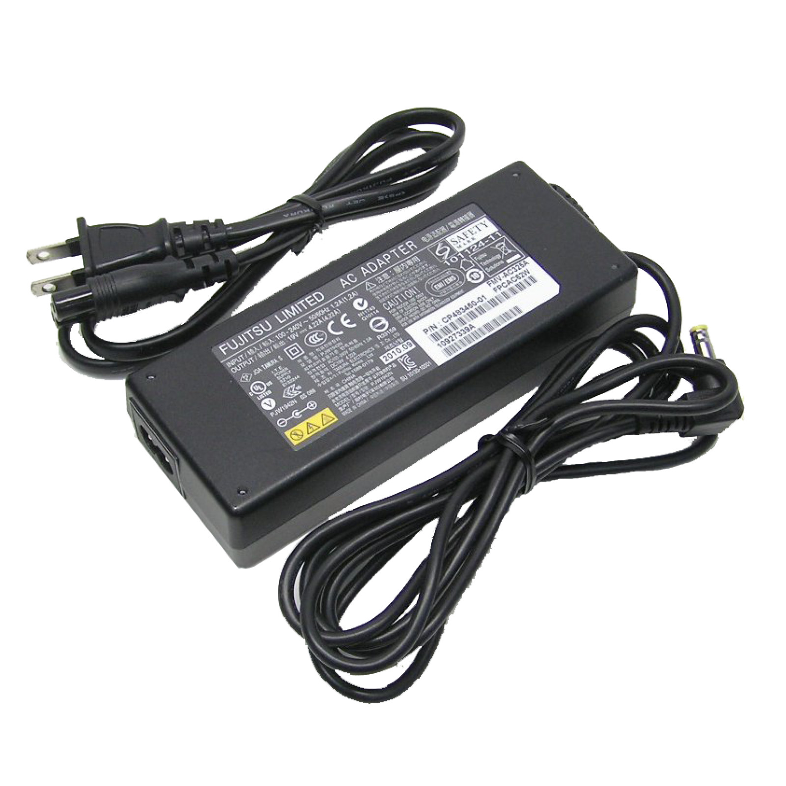 Genuine Fujitsu Lifebook T1010 T4220 T4020A T4020B T5010 Laptop Charger 80W w/PC