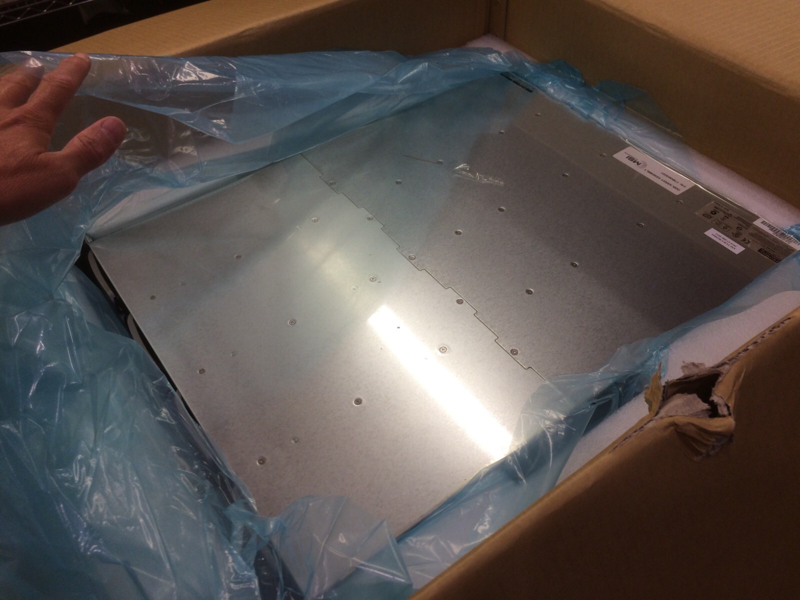 PROMISE TECHNOLOGY VTRAK E310S 12 BAY CAPACITY-8 500GB HARDRIVES INSTALLED
