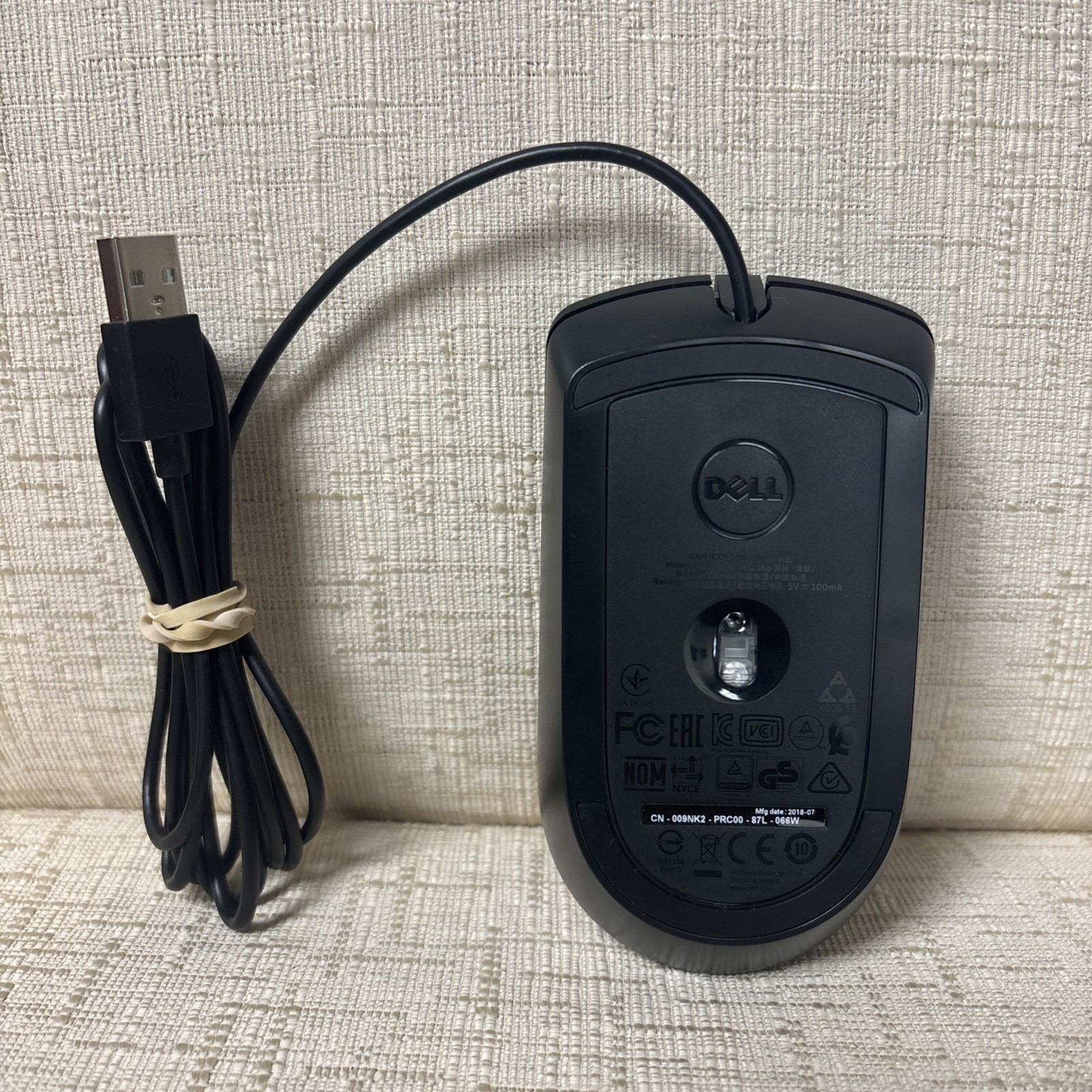 Dell KB216t USB Wired Keyboard and MS116p USB Mouse – Black