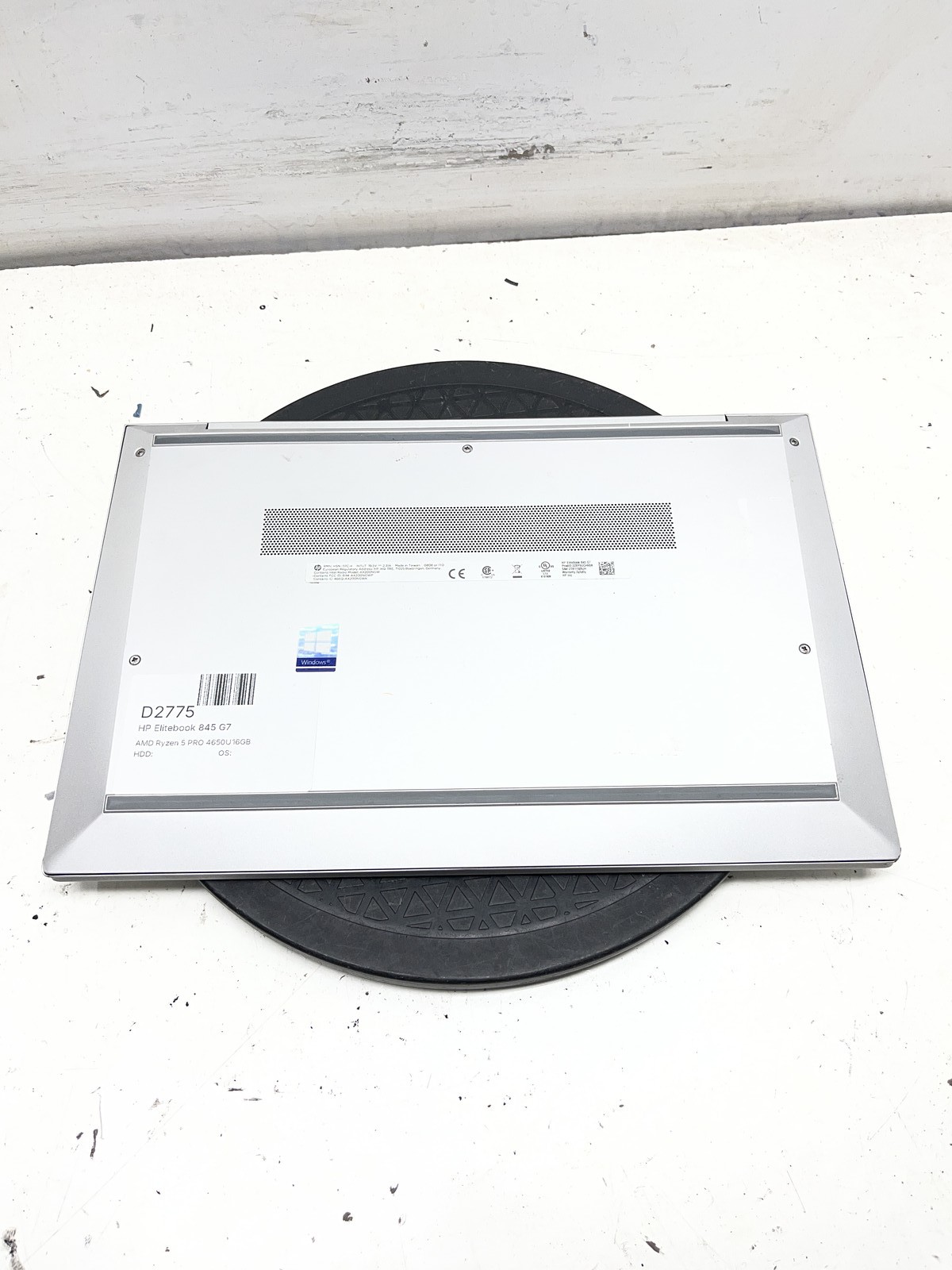 HP Elitebook 845 G7 AMD Ryzen 5 PRO 4650U 16GB NO HDD
