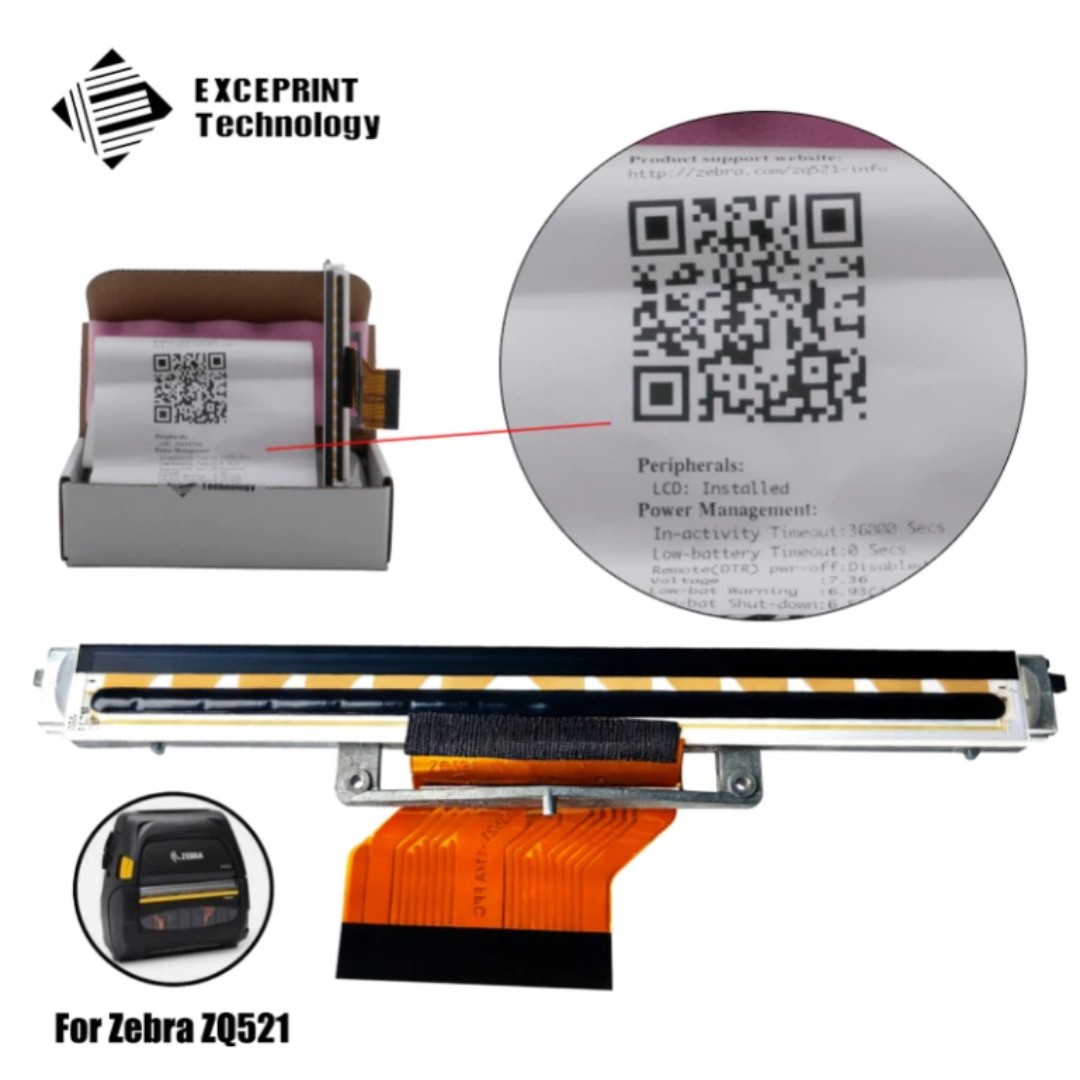 ✅ Printhead for Zebra ZQ521 Portable Thermal Label Printer P1109578-002 ✅