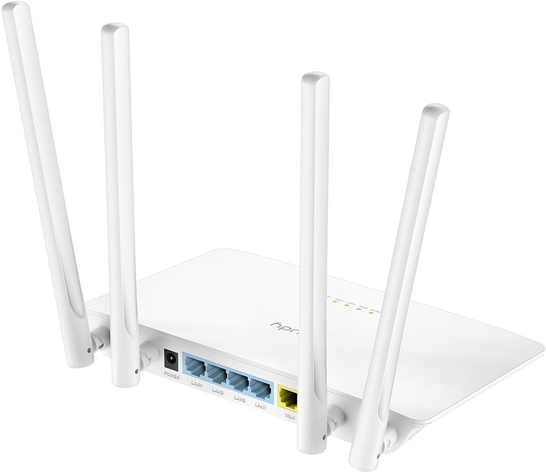Multi-Function AC1200 Smart WiFi Router with 10/100Mbps LAN & Parental Control