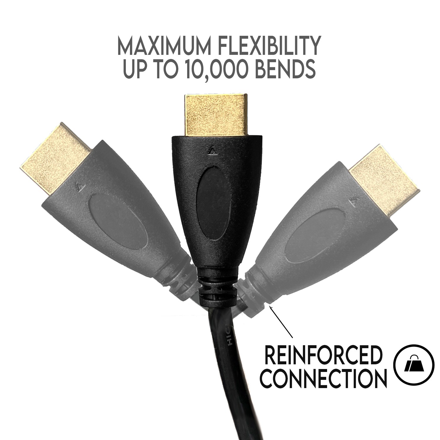 HDMI Cable High Speed 1080P HDTV 3ft 10ft 12ft 15ft 30ft 50ft 75ft 100ft PS3 LOT