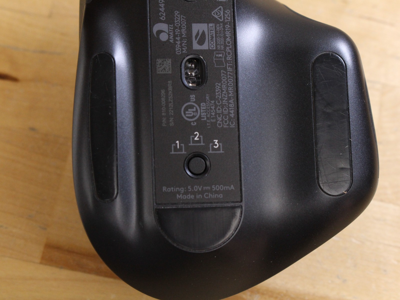 Logitech MX Master 3S Wireless Mouse DPI PC/Mac Graphite BL