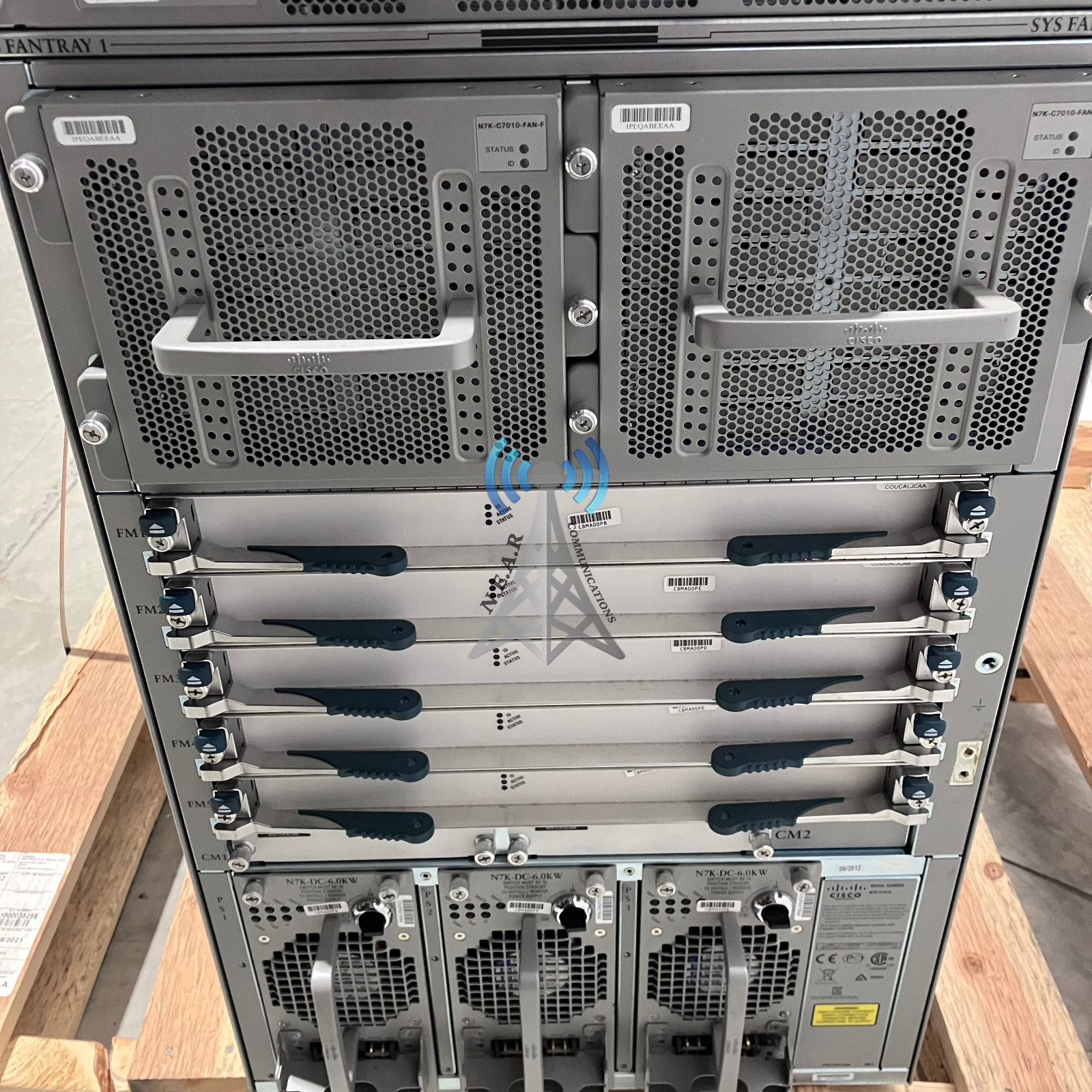Cisco, N7K-C7010, NEXUS 7010 10 SLOT CHASSIS, Details in Description, *AF33123*