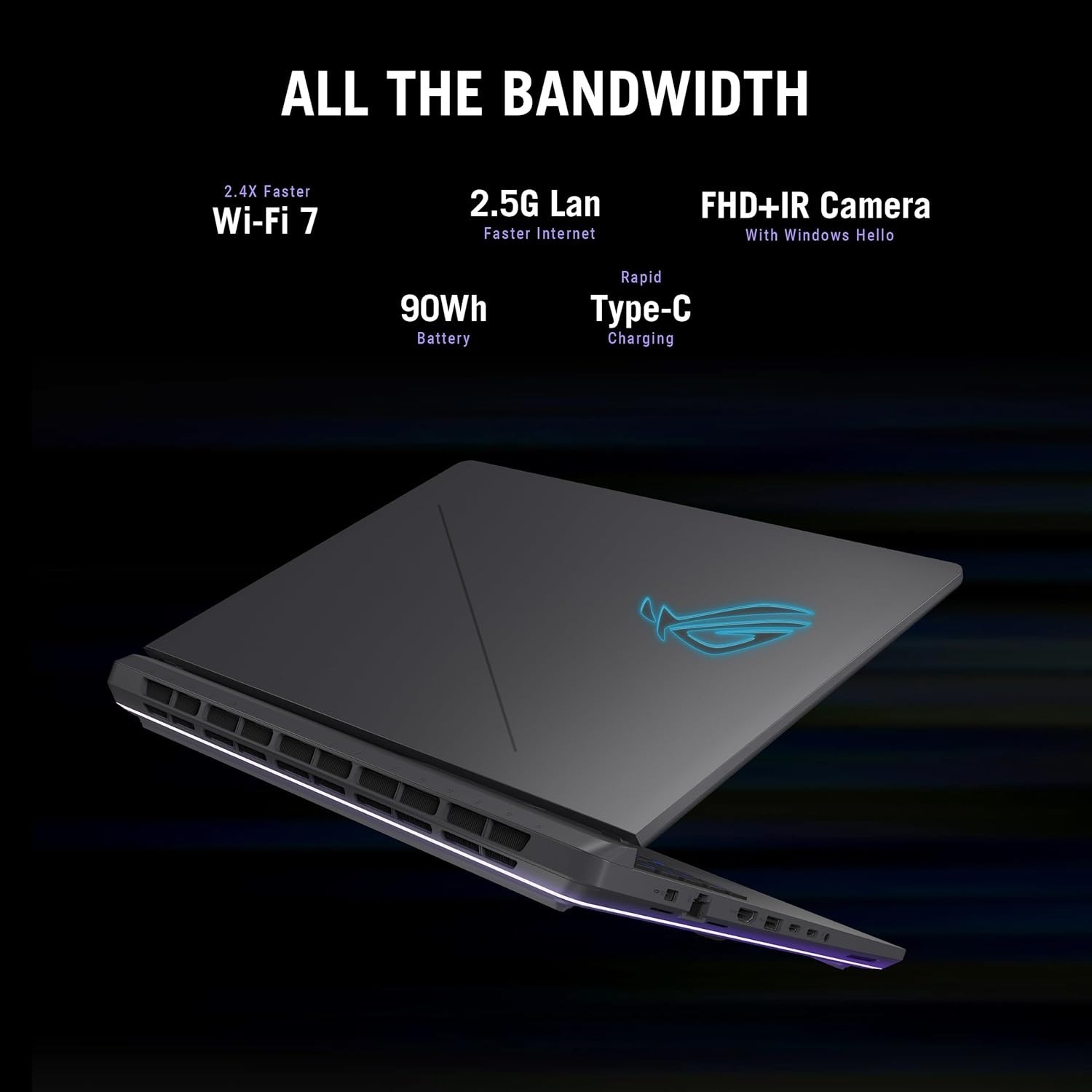 ASUS ROG Strix G16 16” WUXGA Gaming Laptop Core i7-14650HX RTX 5060 64GB 2TB SSD
