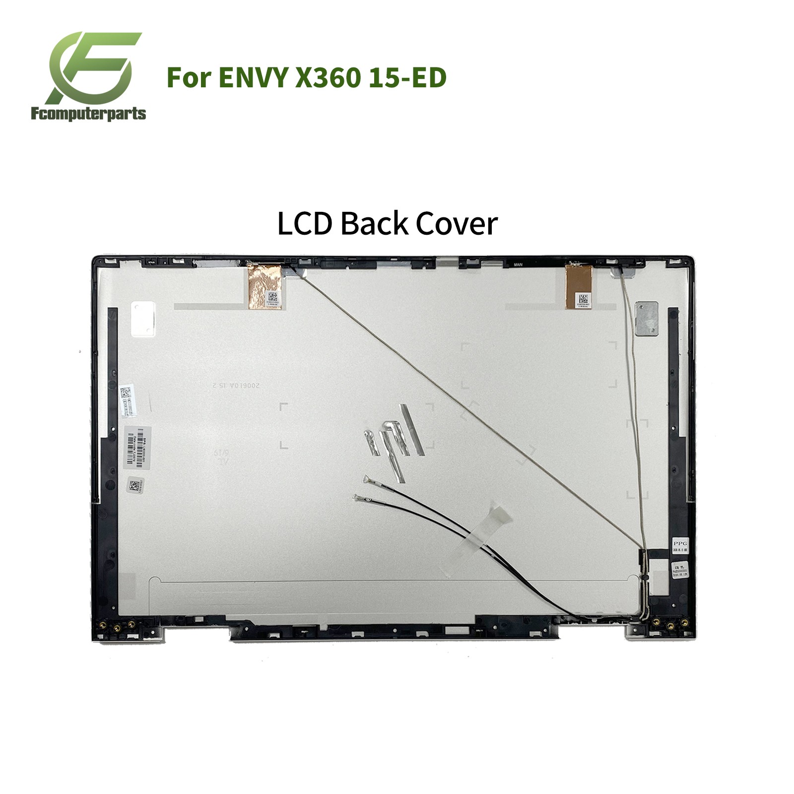 New L93203-001 For HP ENVY X360 15T-ED 15M-ED Silver LCD Back Cover Rear Lid US