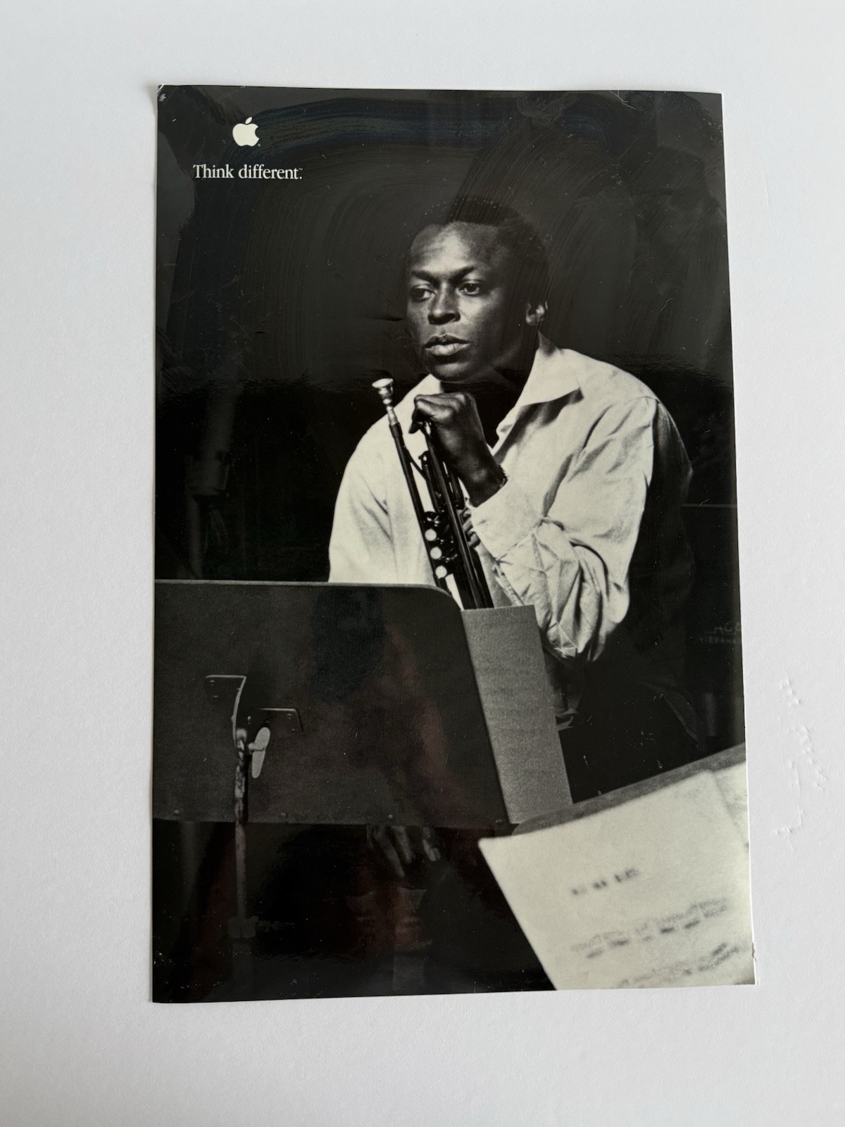 Apple Miles Davis “Improvisor” “Think Different” Ad Campaign 11 x 17” Poster