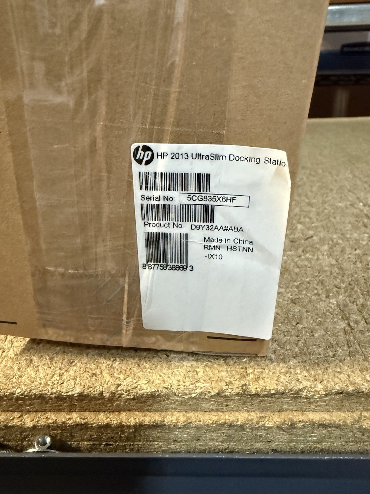 HP 2013 UltraSlim Docking Station HSTNN D9Y32AA#ABA NEW OPEN BOX