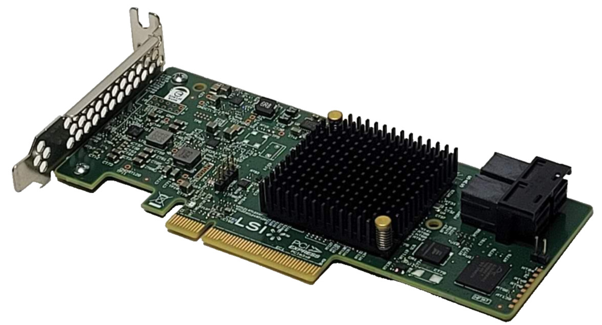 LSI SAS9300-8i 8-Port 12Gb/s SAS HBA Host Bus Adapter 9300-8i Low Profile